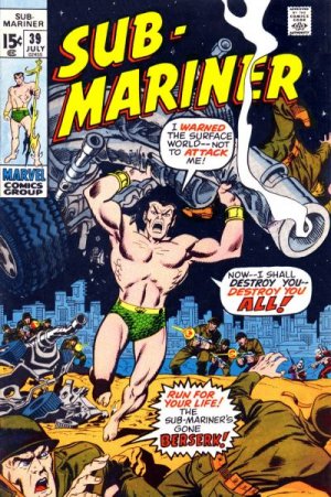 Sub-Mariner # 39 Issues V1 (1968 - 1974)