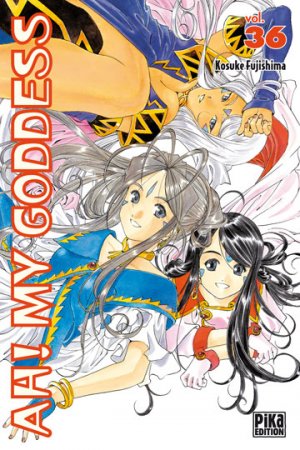 couverture, jaquette Ah! My Goddess 36 Réédition Française (pika) Manga