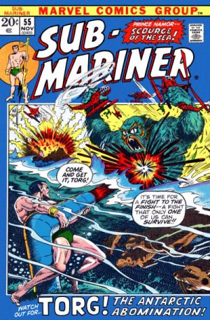 Sub-Mariner 55 - The Abominable Snow-King!