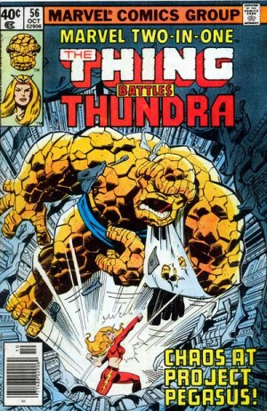 Marvel Two-In-One # 56 Issues V1 (1974 - 1983)