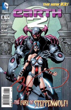 couverture, jaquette Earth Two 8  - Lazy SundayIssues V1 (2012 - 2015) (DC Comics) Comics