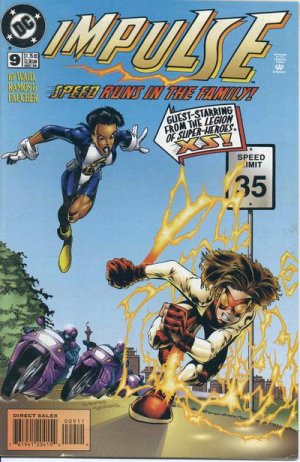 couverture, jaquette Impulse 9  - Running in the FamilyIssues V1 (1995 - 2002) (DC Comics) Comics