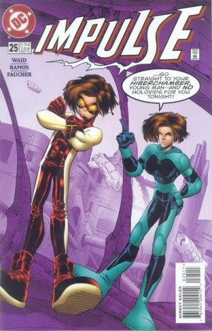 couverture, jaquette Impulse 25  - You and Me Against the WorldIssues V1 (1995 - 2002) (DC Comics) Comics
