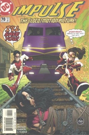 couverture, jaquette Impulse 70  - Impulse, The MovieIssues V1 (1995 - 2002) (DC Comics) Comics