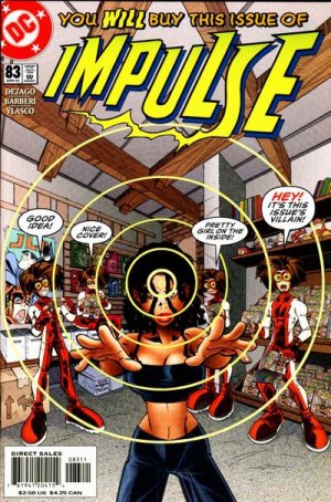 couverture, jaquette Impulse 83  - Double Visions, Part 2Issues V1 (1995 - 2002) (DC Comics) Comics