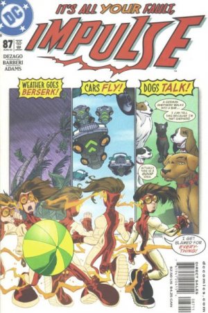 couverture, jaquette Impulse 87  - Crisis on Impulse's Earth, Part 2Issues V1 (1995 - 2002) (DC Comics) Comics