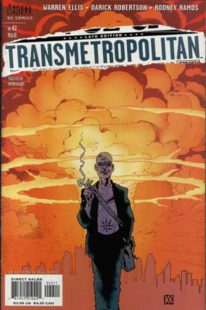 couverture, jaquette Transmetropolitan 42  - Spider's ThrashIssues (Vertigo) Comics