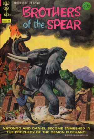 Brothers of the Spear 9 - The Prophecy Of The Demon Elephant
