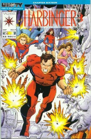 couverture, jaquette Harbinger 9  - Unity, Chapter 16: Children of DestinyIssues V1 (1992 - 1995) (Valiant Comics) Comics