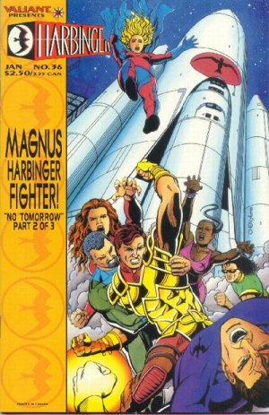 couverture, jaquette Harbinger 36  - No Tomorrow, Part TwoIssues V1 (1992 - 1995) (Valiant Comics) Comics
