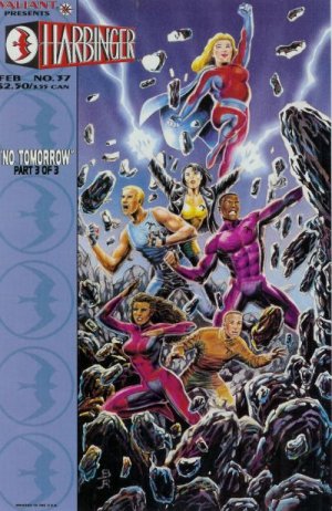 couverture, jaquette Harbinger 37  - No Tomorrow, Part Three: The TruthIssues V1 (1992 - 1995) (Valiant Comics) Comics