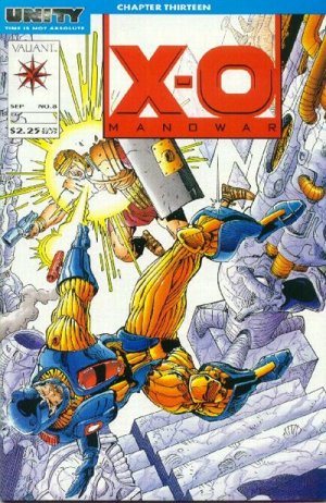 couverture, jaquette X-O Manowar 8  - Unity, Chapter 13: CrossroadsIssues V1 (1992 - 1996) (Valiant Comics) Comics