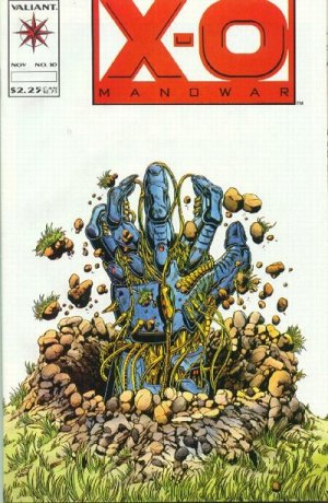 couverture, jaquette X-O Manowar 10  - TakeoverIssues V1 (1992 - 1996) (Valiant Comics) Comics