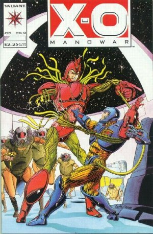 couverture, jaquette X-O Manowar 12  - Seed of Destruction, Part Two: MoonstruckIssues V1 (1992 - 1996) (Valiant Comics) Comics