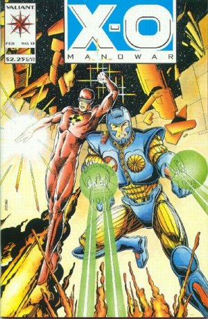 couverture, jaquette X-O Manowar 13  - The Darkside to VictoryIssues V1 (1992 - 1996) (Valiant Comics) Comics