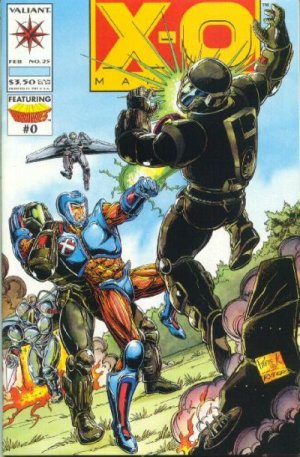 couverture, jaquette X-O Manowar 25  - Unit, Corps, God, Country, Part TwoIssues V1 (1992 - 1996) (Valiant Comics) Comics
