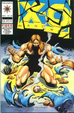 couverture, jaquette X-O Manowar 28  - Carnage!Issues V1 (1992 - 1996) (Valiant Comics) Comics