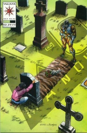 couverture, jaquette X-O Manowar 32  - Subterfuge, Part Two: BlindedIssues V1 (1992 - 1996) (Valiant Comics) Comics