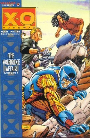 couverture, jaquette X-O Manowar 38  - The Wolfbridge Affair, Part Two: PawnsIssues V1 (1992 - 1996) (Valiant Comics) Comics