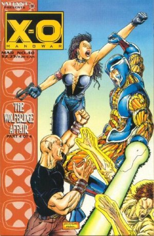 couverture, jaquette X-O Manowar 40  - The Wolfbridge Affair, Part Four: CheckmateIssues V1 (1992 - 1996) (Valiant Comics) Comics