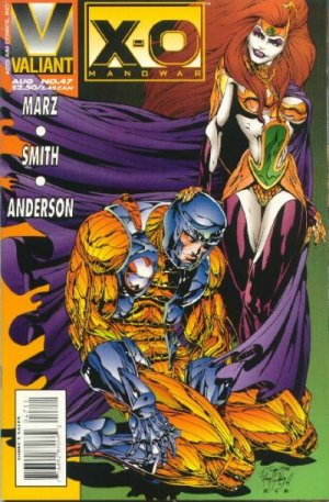 couverture, jaquette X-O Manowar 47  - Reflections, Part FourIssues V1 (1992 - 1996) (Valiant Comics) Comics
