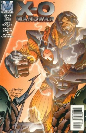 couverture, jaquette X-O Manowar 54  - Test RunIssues V1 (1992 - 1996) (Valiant Comics) Comics