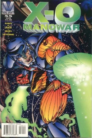 couverture, jaquette X-O Manowar 55  - GladiatorsIssues V1 (1992 - 1996) (Valiant Comics) Comics