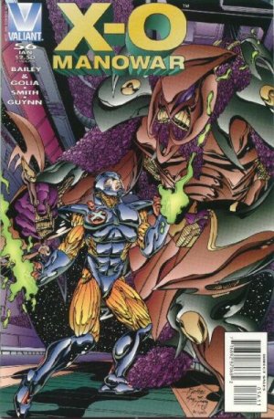 couverture, jaquette X-O Manowar 56  - Last StandIssues V1 (1992 - 1996) (Valiant Comics) Comics
