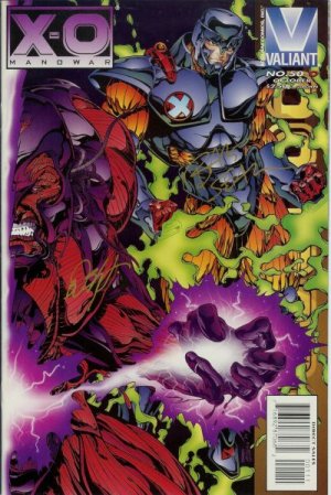 couverture, jaquette X-O Manowar 50.1  - Transformations, Part TwoIssues V1 (1992 - 1996) (Valiant Comics) Comics