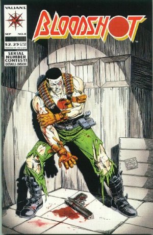 couverture, jaquette Bloodshot 8  - Bad BloodIssues V1 (1993 - 1996) (Valiant Comics) Comics