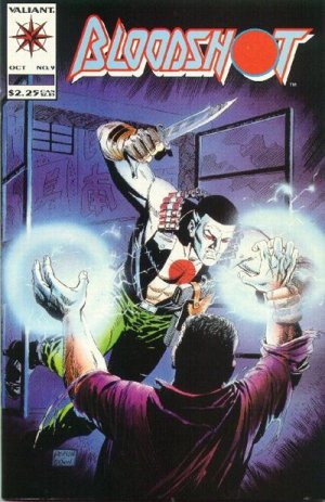 couverture, jaquette Bloodshot 9  - Blood SacrificeIssues V1 (1993 - 1996) (Valiant Comics) Comics