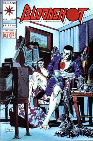 couverture, jaquette Bloodshot 12  - Bloodshot's Day OffIssues V1 (1993 - 1996) (Valiant Comics) Comics