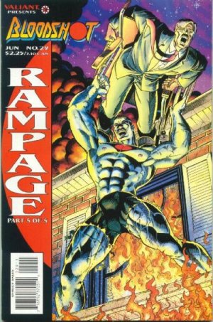 couverture, jaquette Bloodshot 29  - Rampage, ConclusionIssues V1 (1993 - 1996) (Valiant Comics) Comics