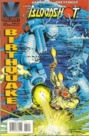 couverture, jaquette Bloodshot 31  - Shut Down!Issues V1 (1993 - 1996) (Valiant Comics) Comics