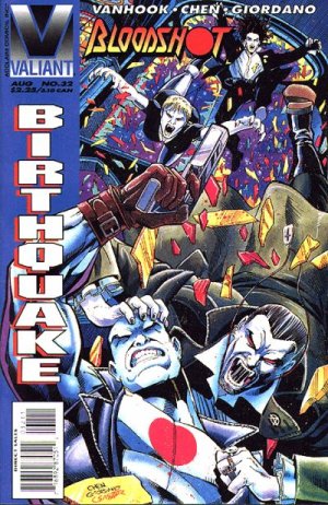 couverture, jaquette Bloodshot 32  - Vampires in the Village!Issues V1 (1993 - 1996) (Valiant Comics) Comics