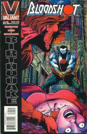 couverture, jaquette Bloodshot 33  - Bloodshot is Mine!!Issues V1 (1993 - 1996) (Valiant Comics) Comics