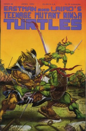 couverture, jaquette Les Tortues Ninja 46  - Masks, Part 1 of 2Issues V1 (1984 - 1993) (Mirage Publishing) Comics