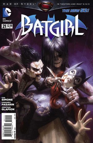 couverture, jaquette Batgirl 21  - EnclosureIssues V4 (2011 - 2016) - The New 52 (DC Comics) Comics