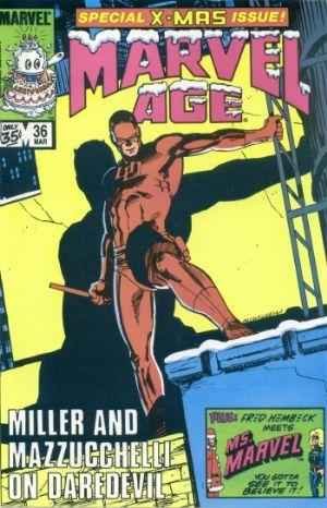 Marvel Age 36 - Miller and Mazzucchelli on Daredevil