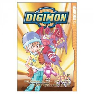 couverture, jaquette Digimon Adventure 3 USA (Tokyopop) Manga