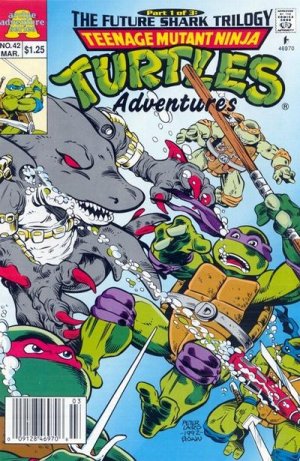 Teenage Mutant Ninja Turtles Adventures 42 - The Future Shark Trilogy, Part One: Future Tense