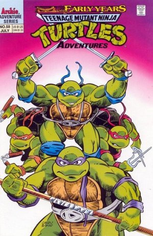 Teenage Mutant Ninja Turtles Adventures 58 - The Years: How the Pre-TMNTs Got Their Colors