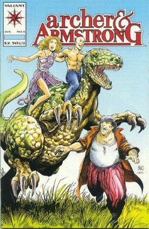couverture, jaquette Archer and Armstrong 6  - More... Trouble in ParadiseIssues V1 (1992 - 1994) (Valiant Comics) Comics