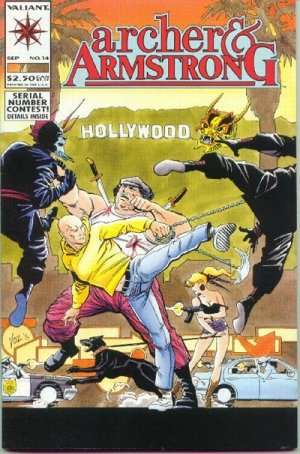 couverture, jaquette Archer and Armstrong 14  - HousewreckersIssues V1 (1992 - 1994) (Valiant Comics) Comics