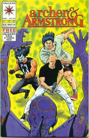couverture, jaquette Archer and Armstrong 22  - The Darque At The Top Of The StairsIssues V1 (1992 - 1994) (Valiant Comics) Comics