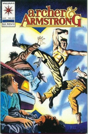couverture, jaquette Archer and Armstrong 23  - Bad KarmaIssues V1 (1992 - 1994) (Valiant Comics) Comics