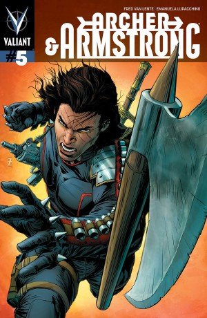 couverture, jaquette Archer and Armstrong 5  - Fist & SteelIssues V2 (2012 - 2014) (Valiant Comics) Comics