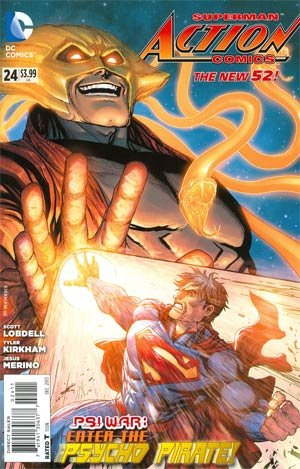 couverture, jaquette Action Comics 24  - Psi War: Part TwoIssues V2 (2011 - 2016) (DC Comics) Comics