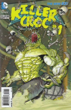 couverture, jaquette Batman & Robin 23.4  - Killer CrocIssues V2 (2011 - 2015) - Reboot 2011 (DC Comics) Comics