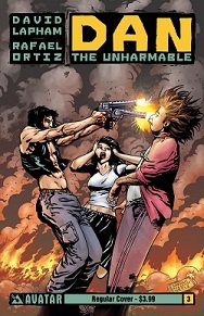 couverture, jaquette Dan The Unharmable 3 Issues (Avatar Press) Comics